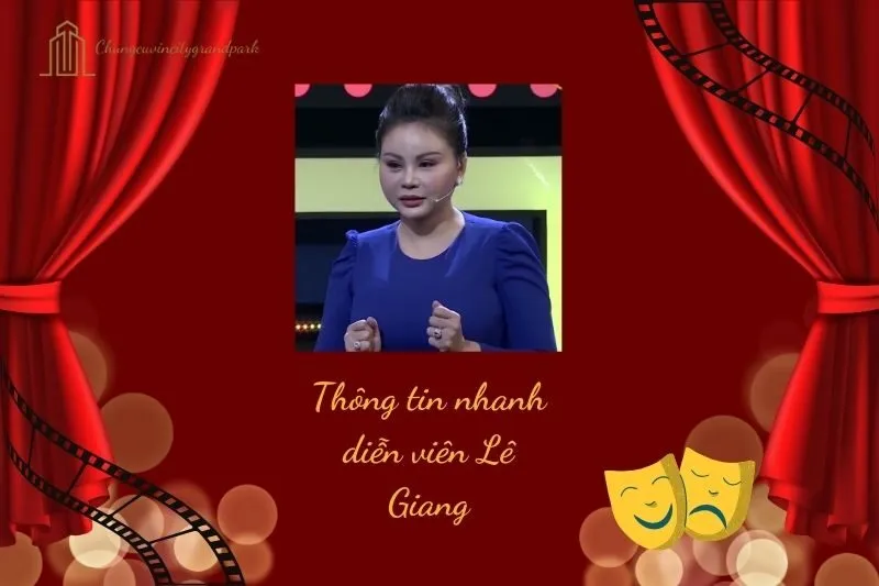 Thông tin nhanh diễn viên Lê Giang